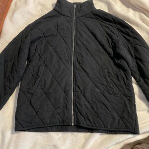 Wild Fable Black Bomber Jacket